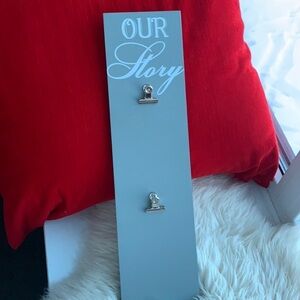 OUR STORY HOME WALL DECOR